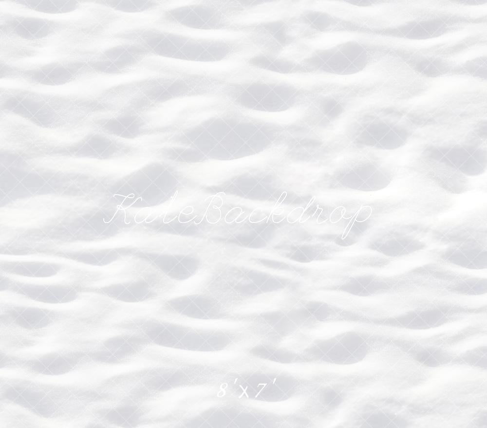 Kate Winter-Schnee-Textur Vinyl Hintergrund Boden