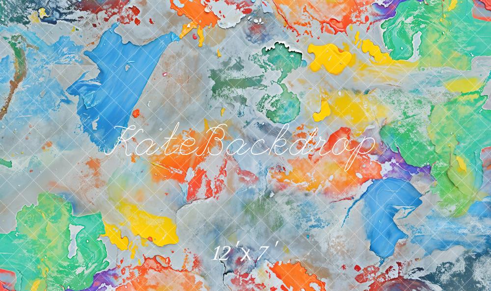 Kate Farbenfrohe Textur Vinyl Hintergrund Boden