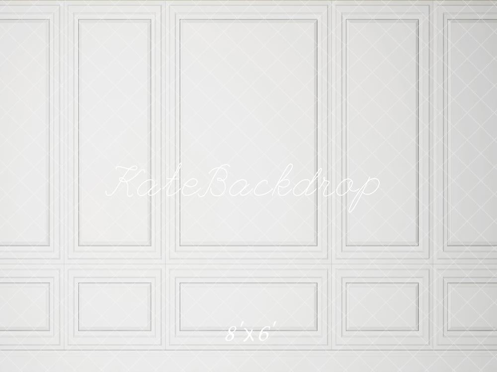 Kate Weiße Wand mit Rechteck Fleece Hintergrund - Kate Backdrop.de