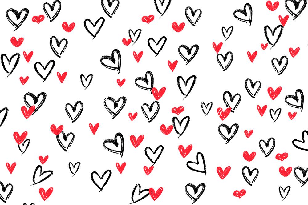 Kate Valentinstag Weiß Fleece Hintergrund - Kate Backdrop.de