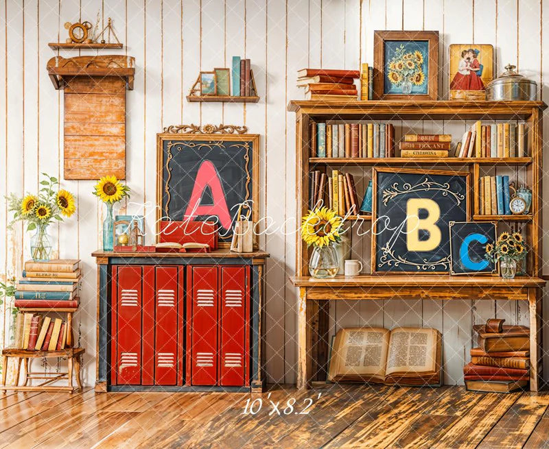 🔥50%OFF-Kate Bücherregal für die Schule Hintergrund - Kate Backdrop.de
