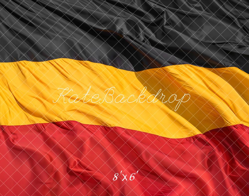 Kate Deutsche Flagge Nationalfeiertag Fleece Hintergrund Entworfen von Chain Photography - Kate Backdrop.de