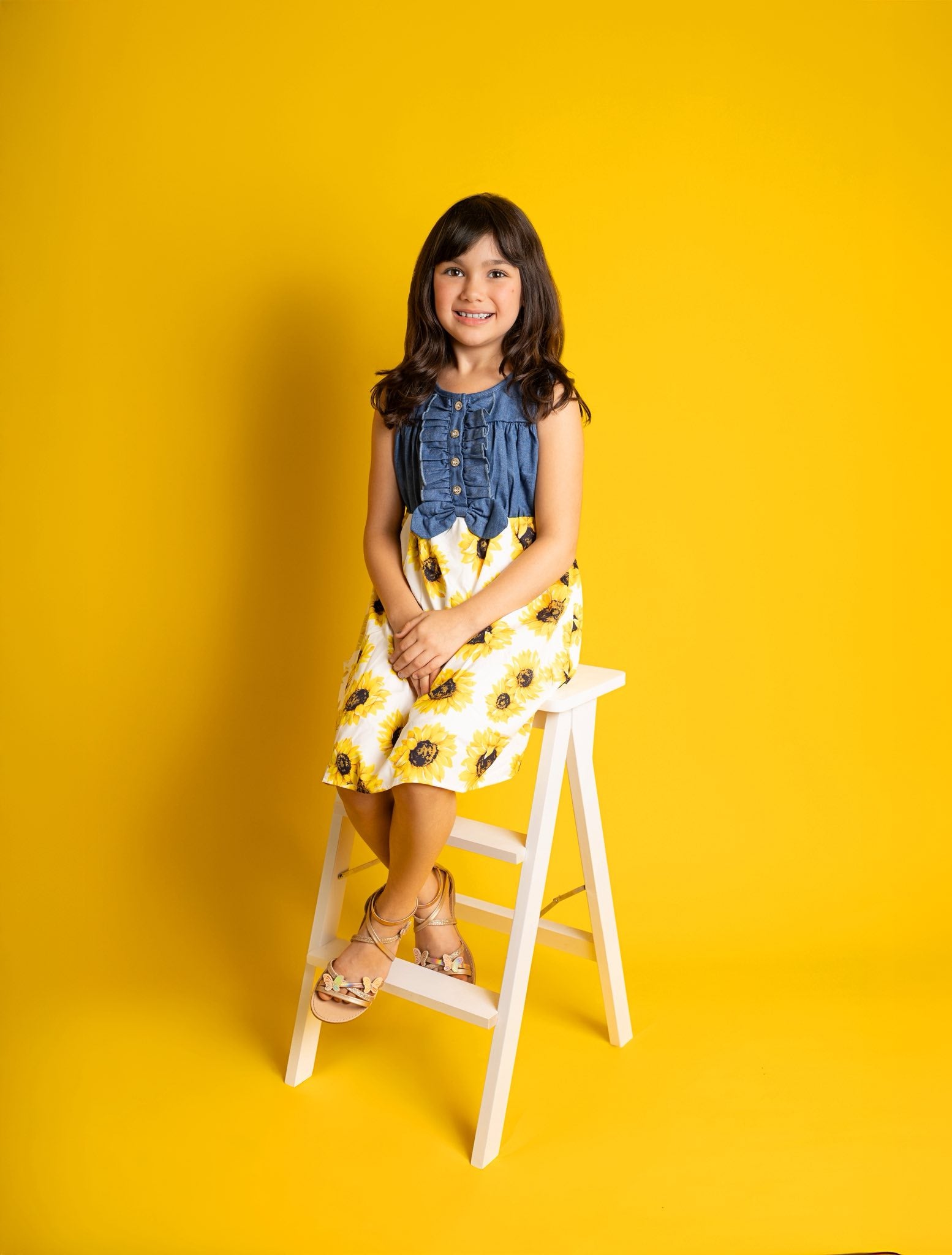 Kate Weiße hölzerne Leiter Fotografie Requisiten - Kate Backdrop.de