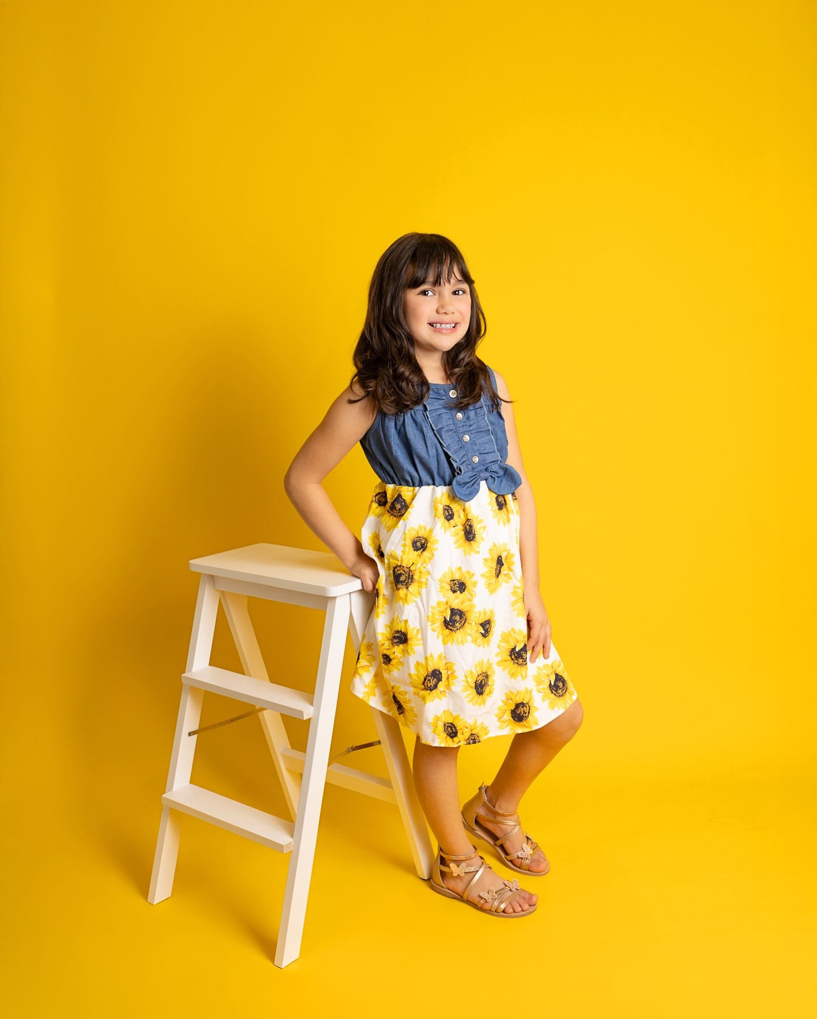 Kate Weiße hölzerne Leiter Fotografie Requisiten - Kate Backdrop.de