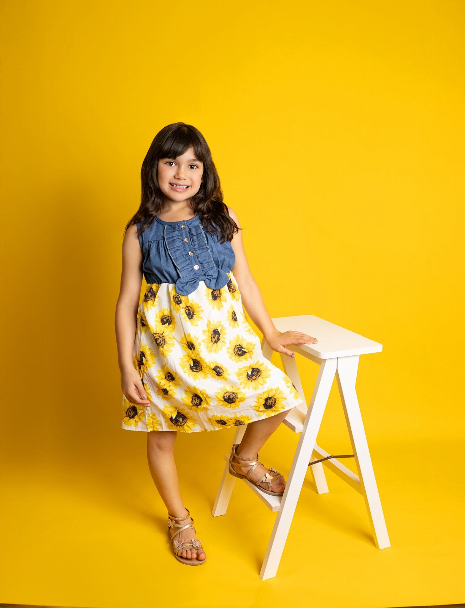 Kate Weiße hölzerne Leiter Fotografie Requisiten - Kate Backdrop.de