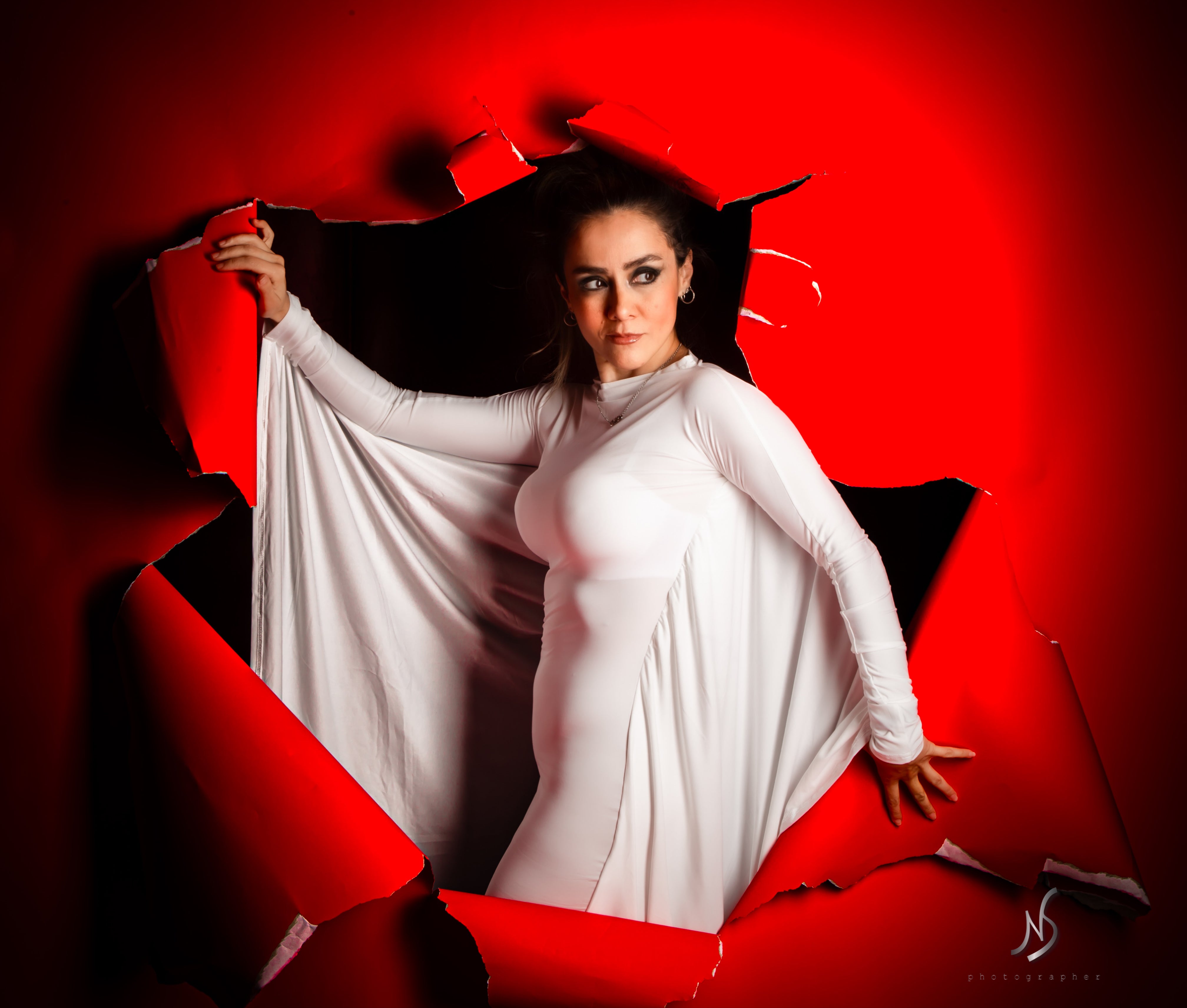 Kate Roter nahtloser Papierhintergrund für Fotografie - Kate Backdrop.de