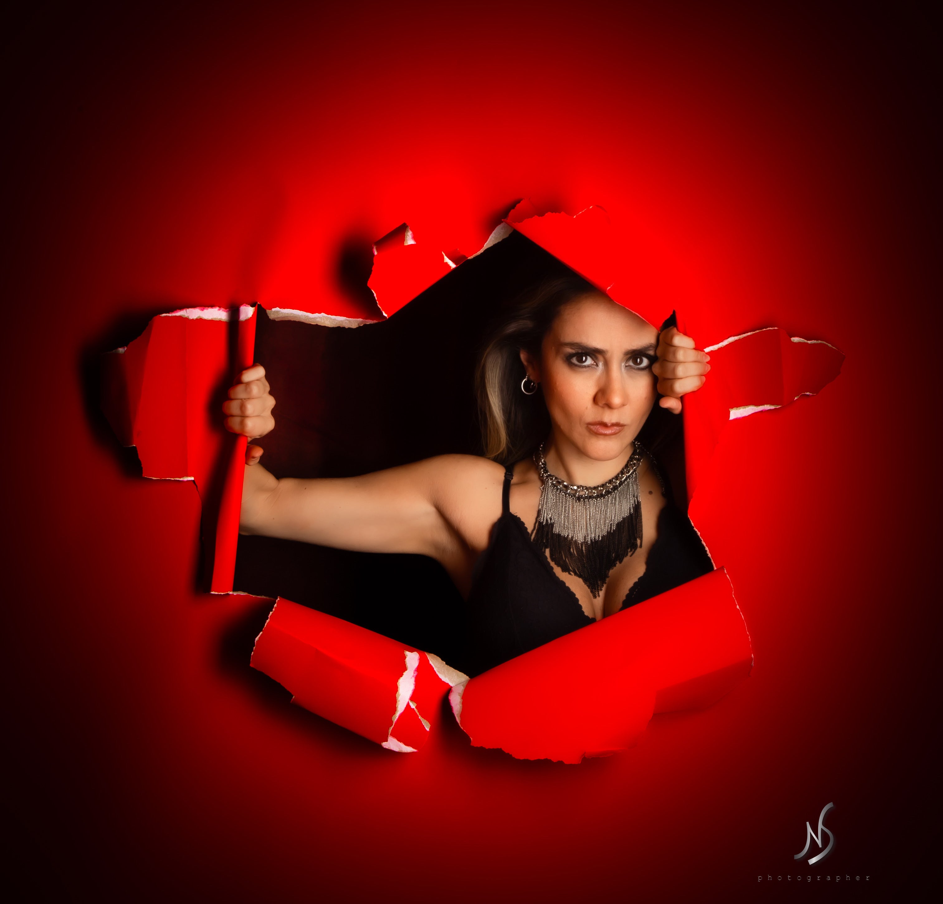 Kate Roter nahtloser Papierhintergrund für Fotografie - Kate Backdrop.de