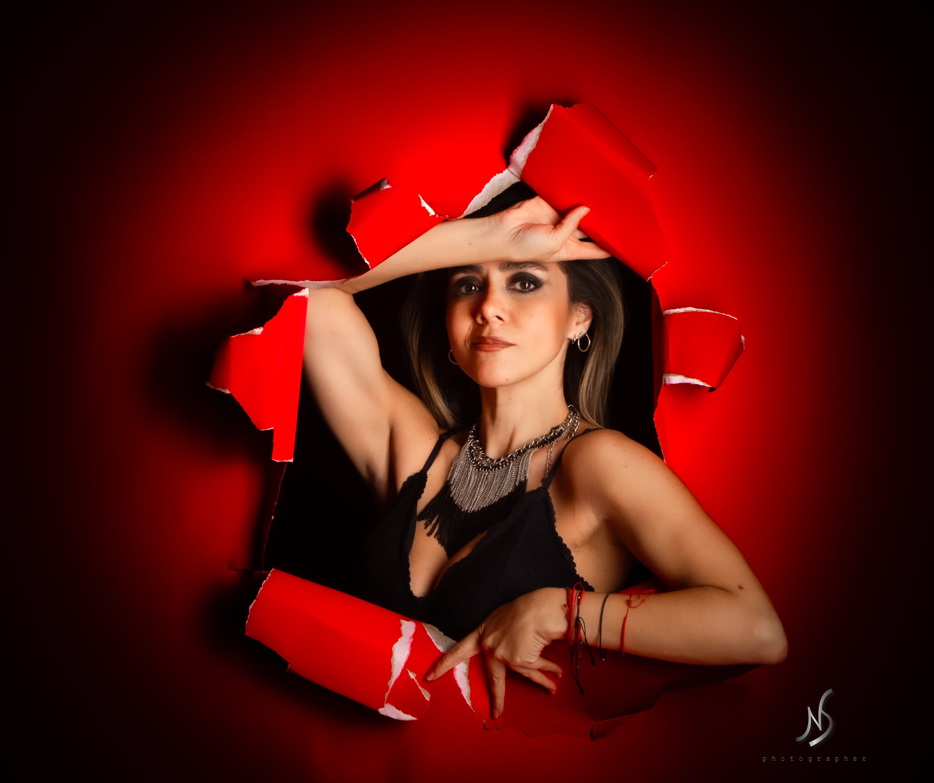Kate Roter nahtloser Papierhintergrund für Fotografie - Kate Backdrop.de