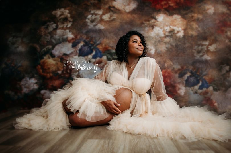 Kate Fine Art Retro Blumenhintergrund für Fotografie - Kate Backdrop.de