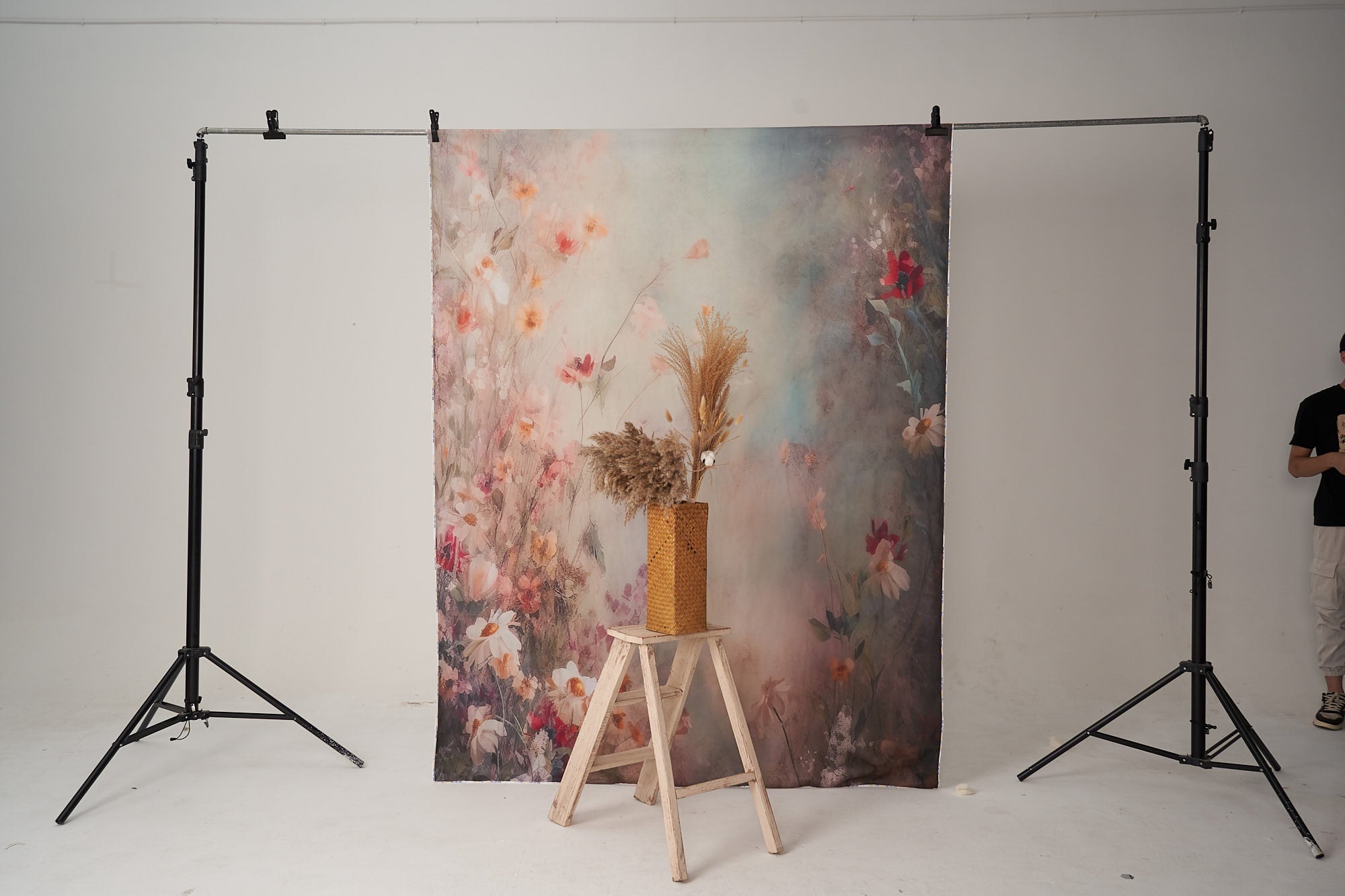 Kate Frühling Mystische Blumen Hintergrund von Patty Roberts - Kate Backdrop.de