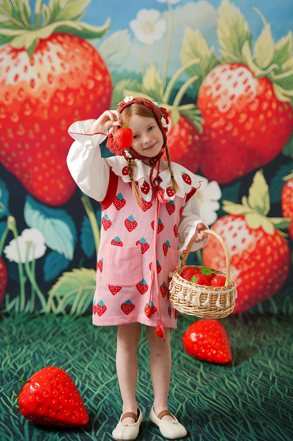 Kate Sommer-Erdbeer-Fotokit - Kate Backdrop.de