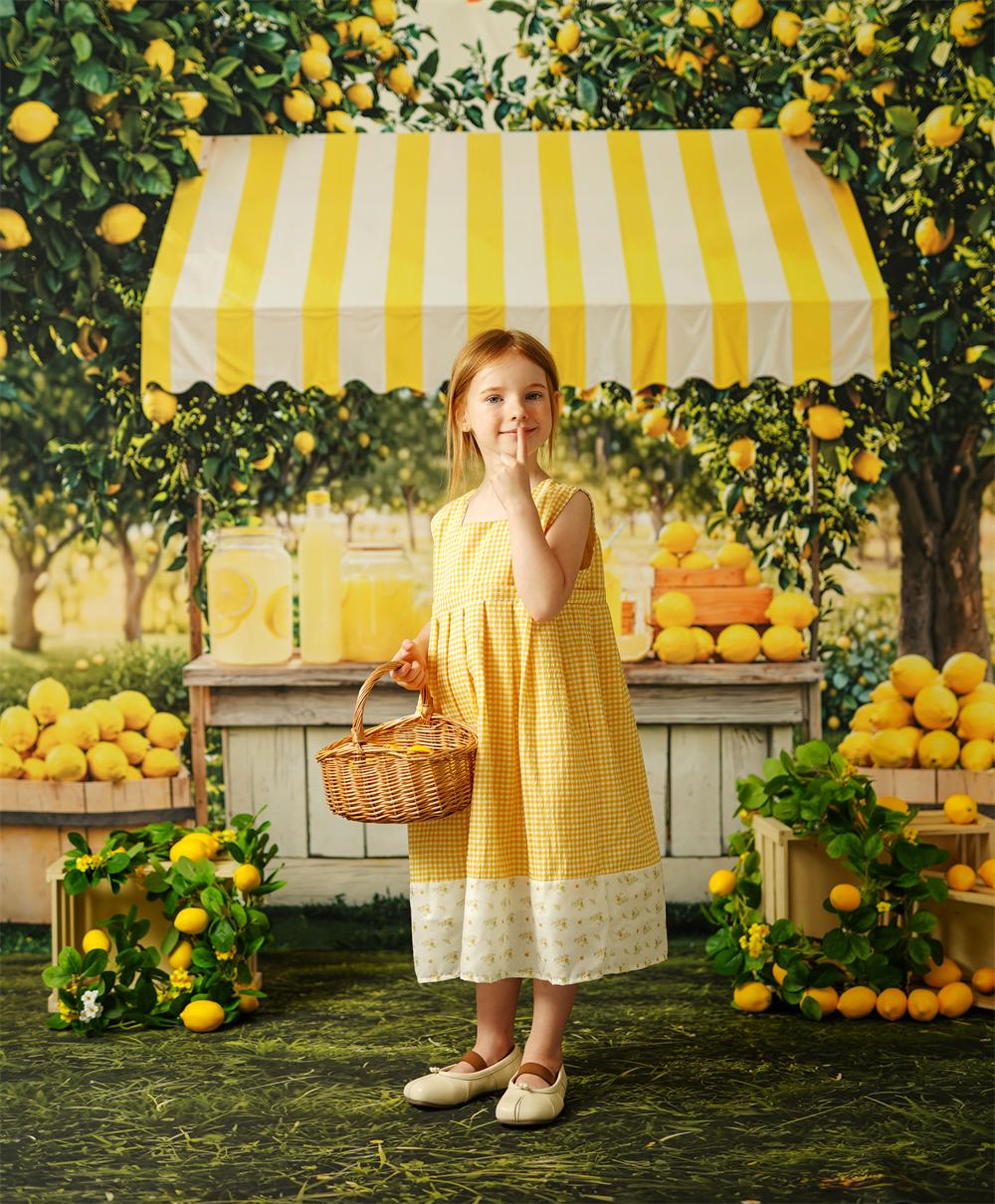 Kate Sommer-Limonadenstand-Fotokit - Kate Backdrop.de