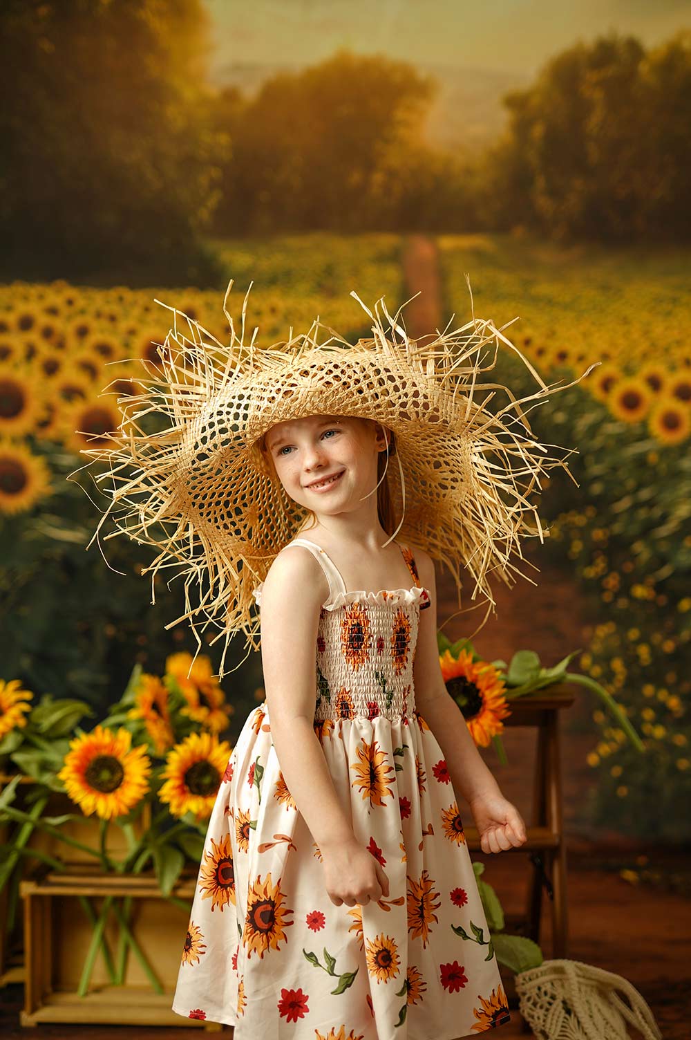 Kate Sommer-Sonnenblumen-Fotokit - Kate Backdrop.de