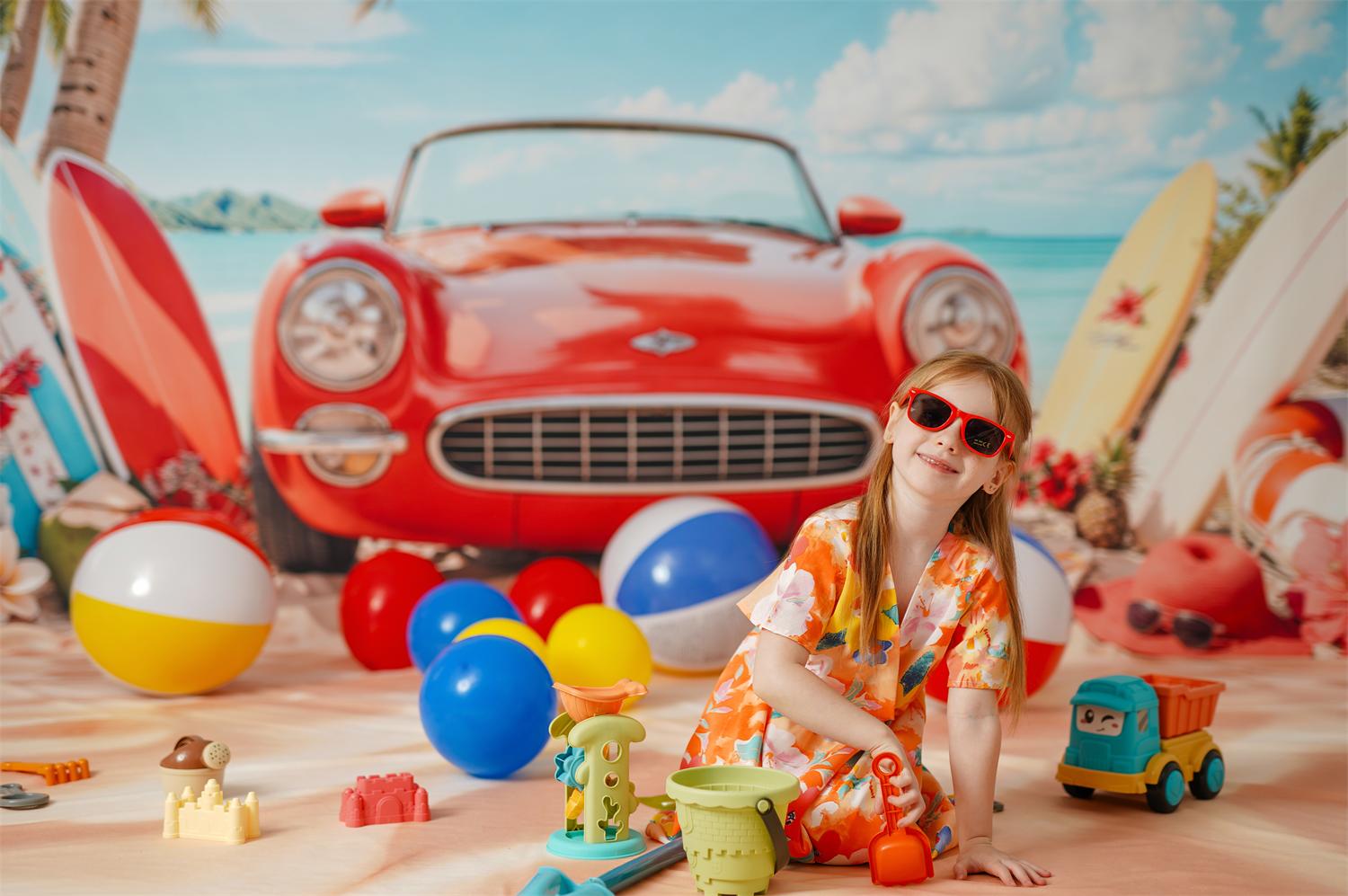 Kate Sommer Strand Foto Kit - Kate Backdrop.de