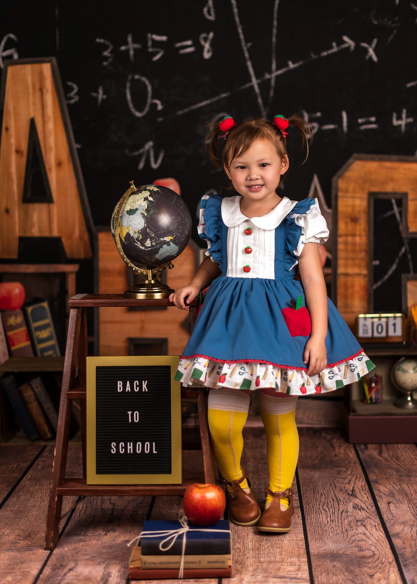 Kate schulanfang Schule Sommer Tafel Hintergrund von Emetselch - Kate Backdrop.de
