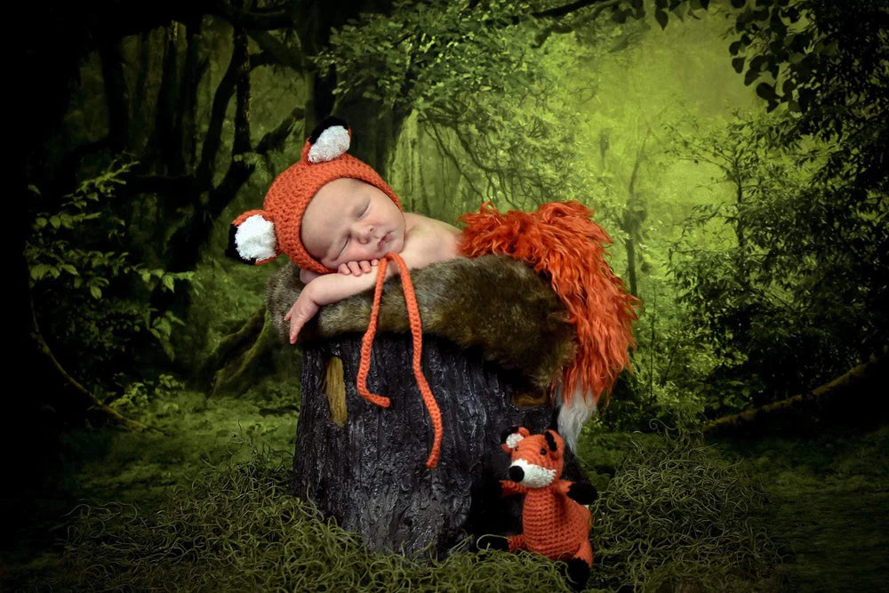 Kate Grüner Wald Fantastisch Neblig Studio Hintergrund Fotografie - Kate Backdrop.de