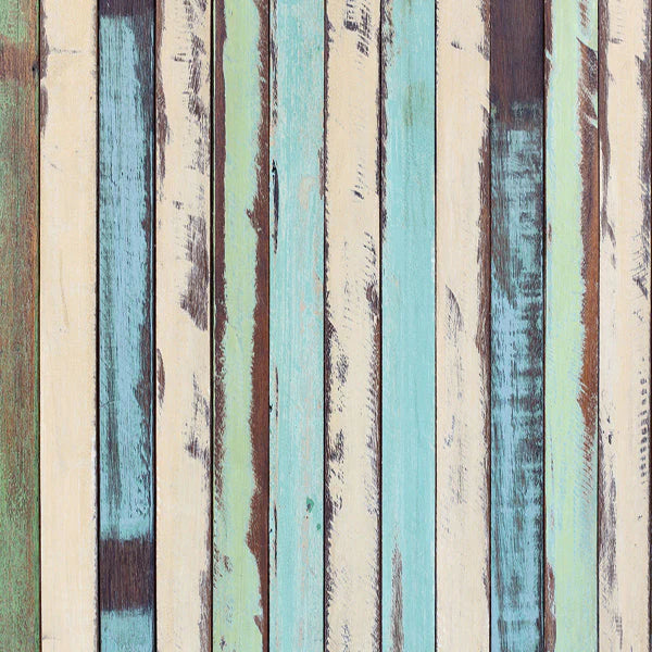 Kate Retro Buntes Neugeborenes Holz Vinyl Hintergrund - Kate Backdrop.de