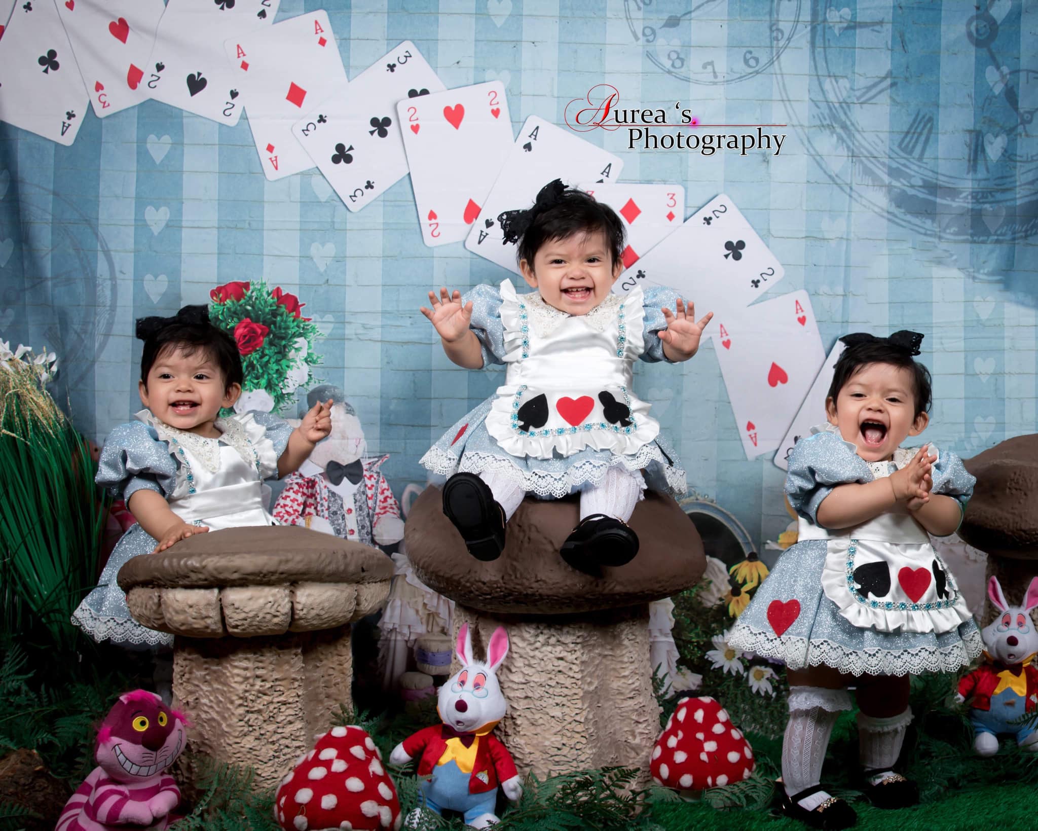 Kate Teeparty mit Alice Hintergrund Entworfen von Mandy Ringe Photography - Kate Backdrop.de