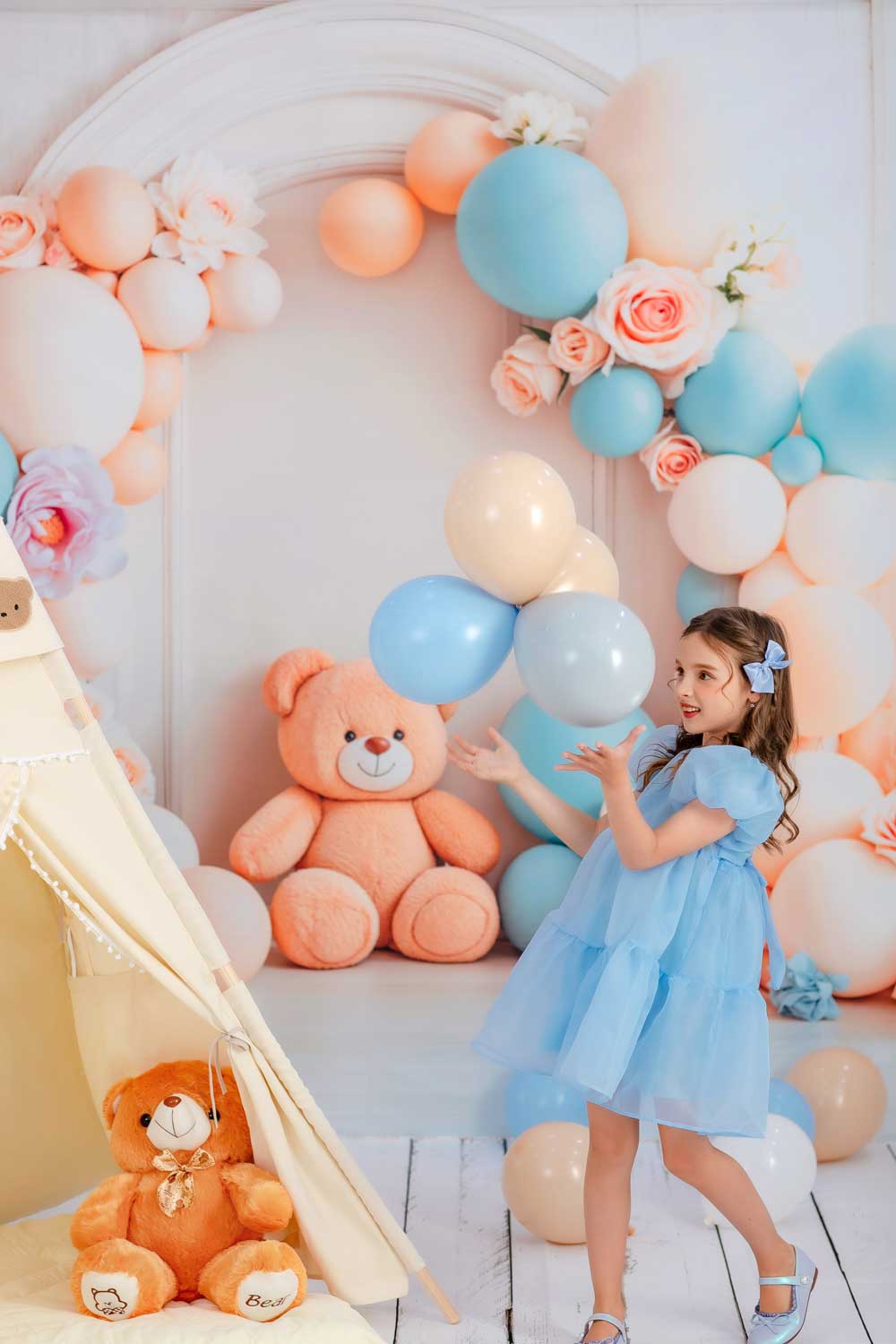 Kate Zeltbär-Fotokit - Kate Backdrop.de