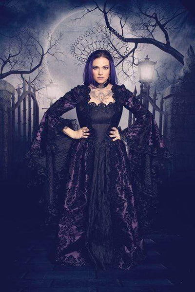 Kate Halloween Stoff Tuch Hintergrund für die Fotografie Spukhaus - Kate Backdrop.de