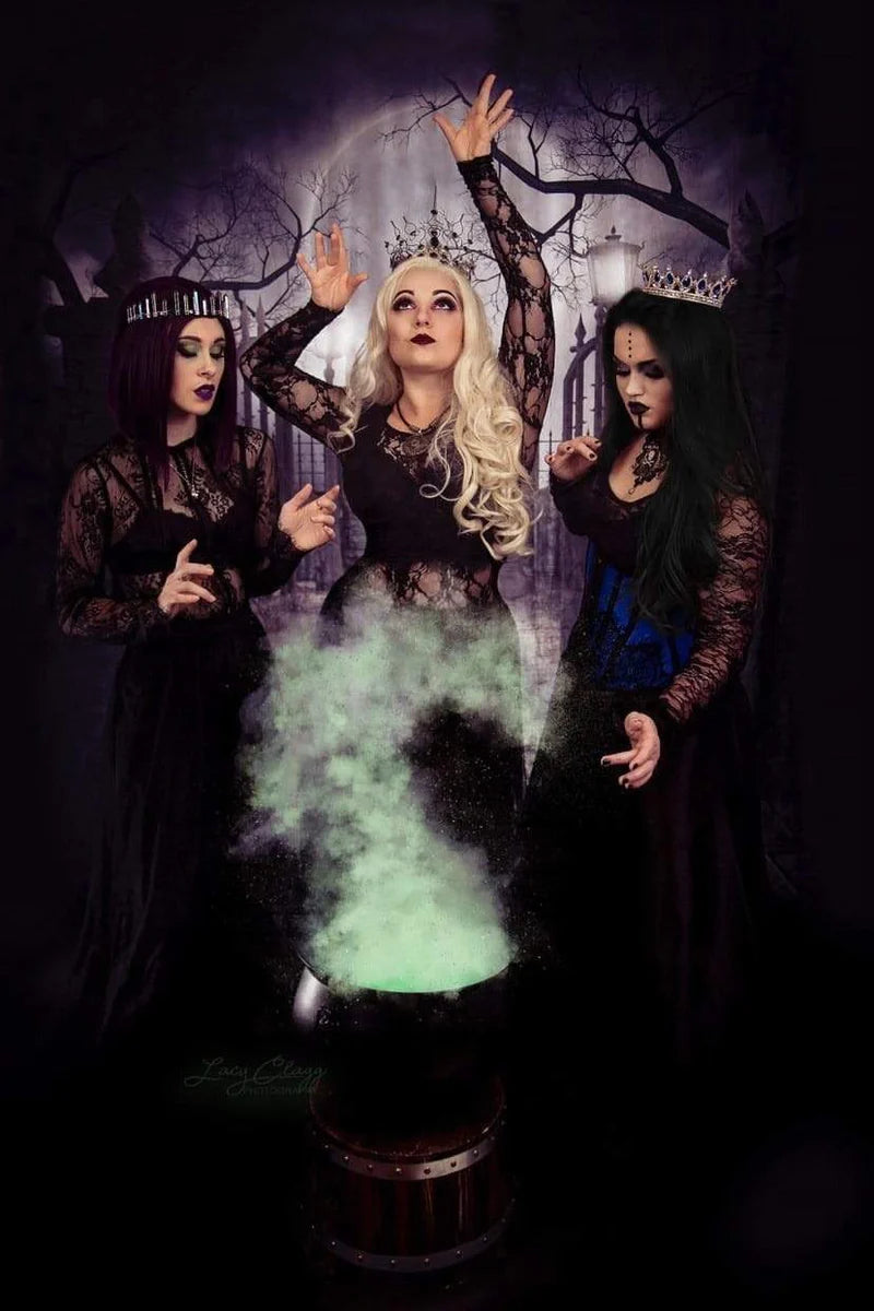 Kate Halloween Stoff Tuch Hintergrund für die Fotografie Spukhaus - Kate Backdrop.de