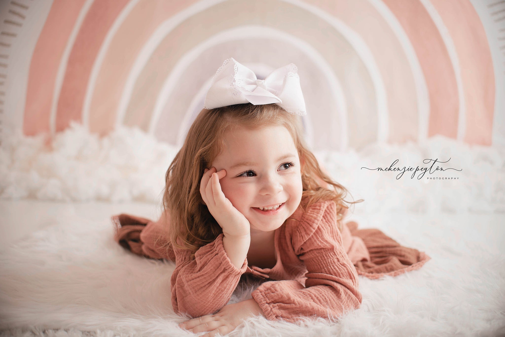 Kate Boho Regenbogen Fleece Hintergrund Entworfen von Mandy Ringe - Kate Backdrop.de