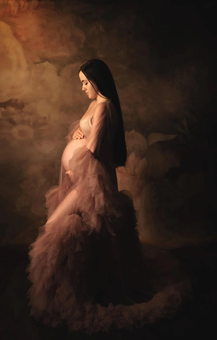 Kate Fine Art Blumen Retro Hintergrund für Fotografie - Kate Backdrop.de