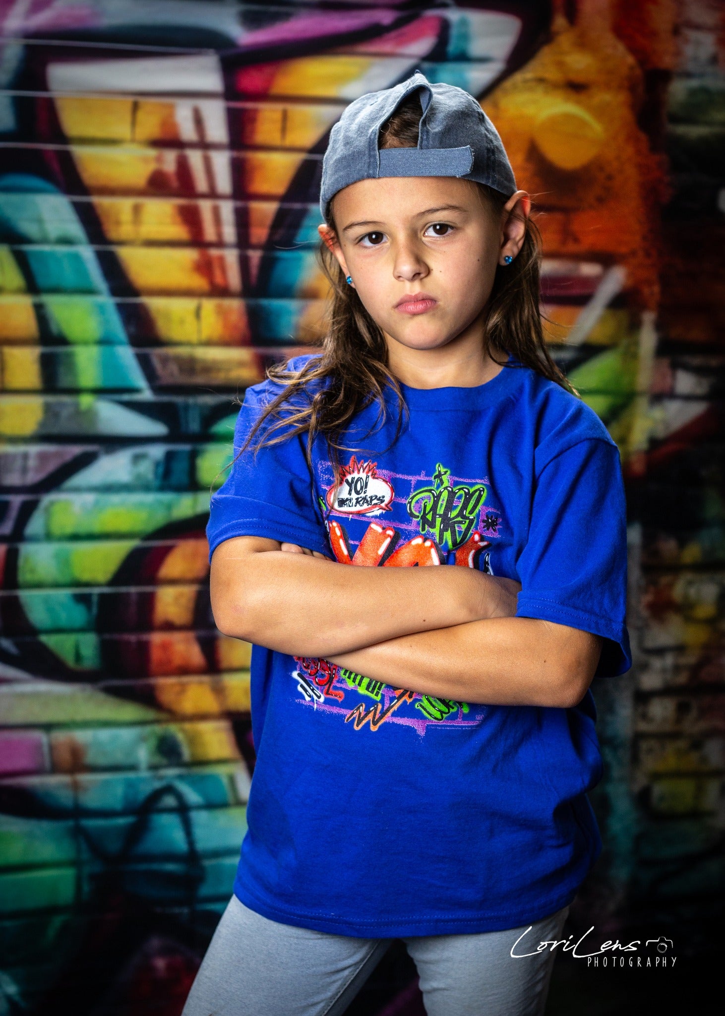 Kate Urbaner Graffiti Wandhintergrund von Mandy Ringe Fotograf - Kate Backdrop.de