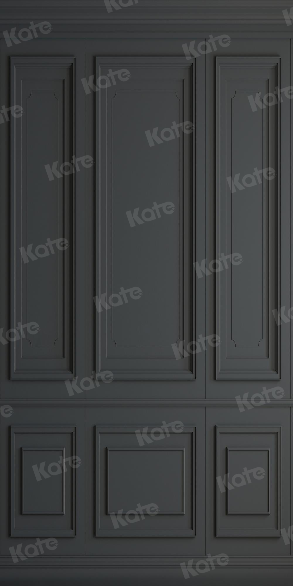 Kate Grau Schwarz Vintage Wand Fleece Hintergrund - Kate Backdrop.de