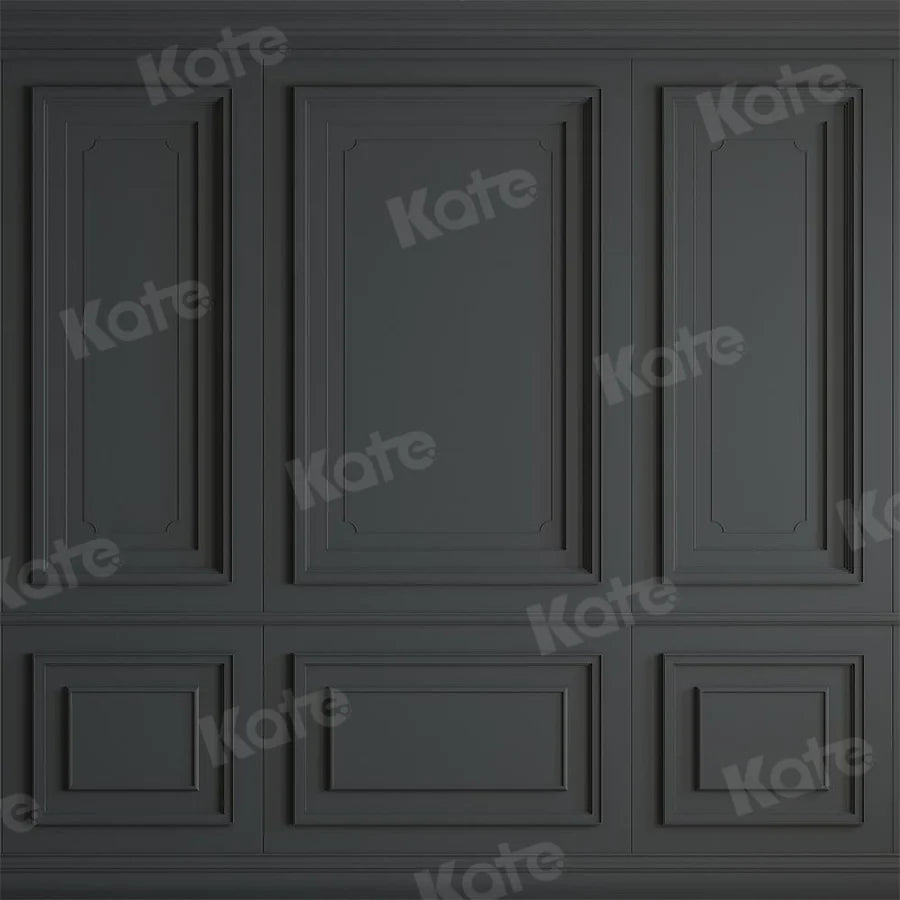 Kate Grau Schwarz Vintage Wand Hintergrund für Fotografie - Kate Backdrop.de