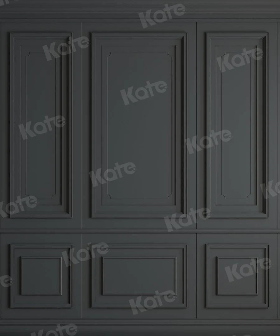 Kate Grau Schwarz Vintage Wand Hintergrund für Fotografie - Kate Backdrop.de