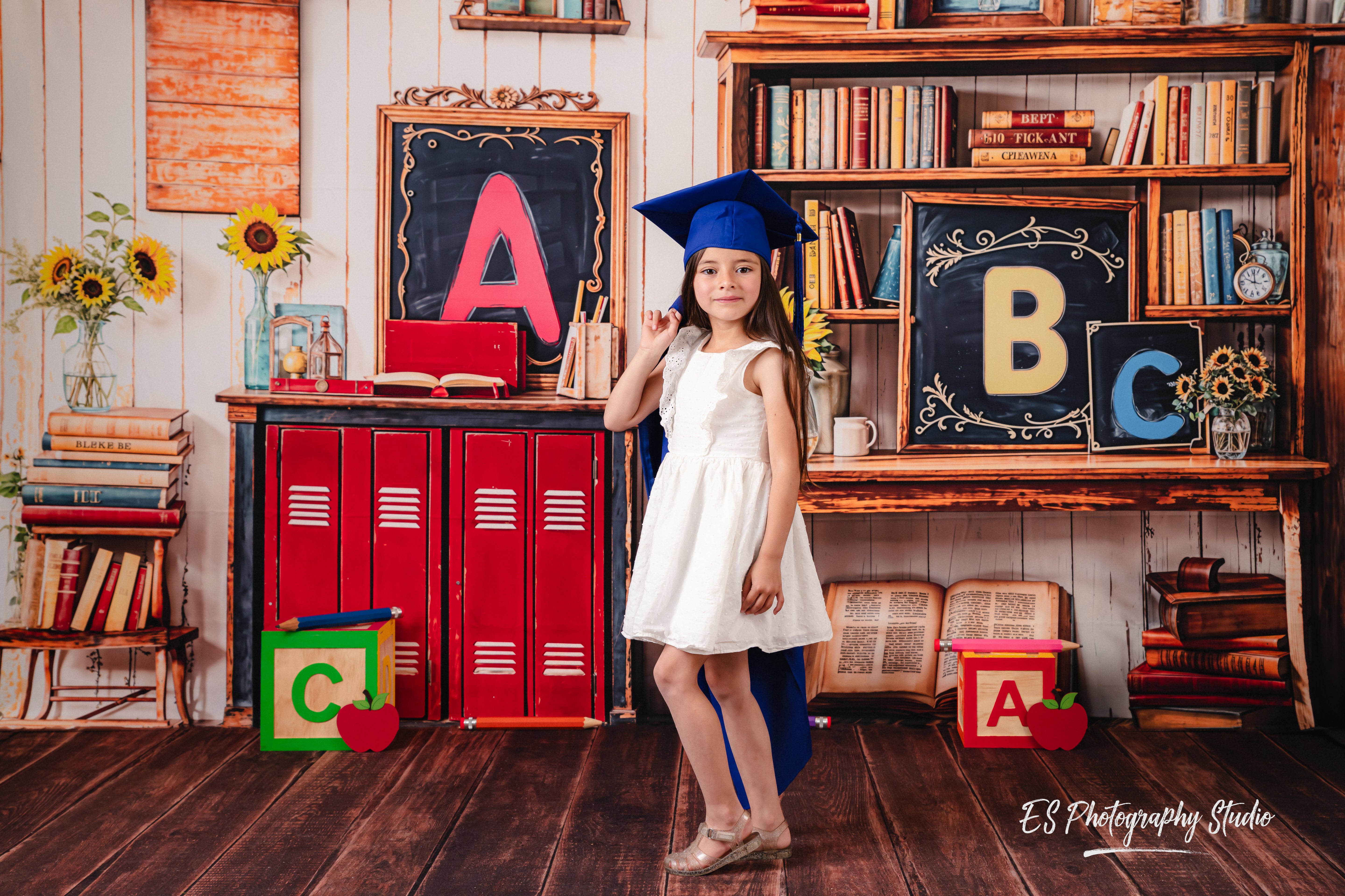 🔥50%OFF-Kate Bücherregal für die Schule Hintergrund - Kate Backdrop.de