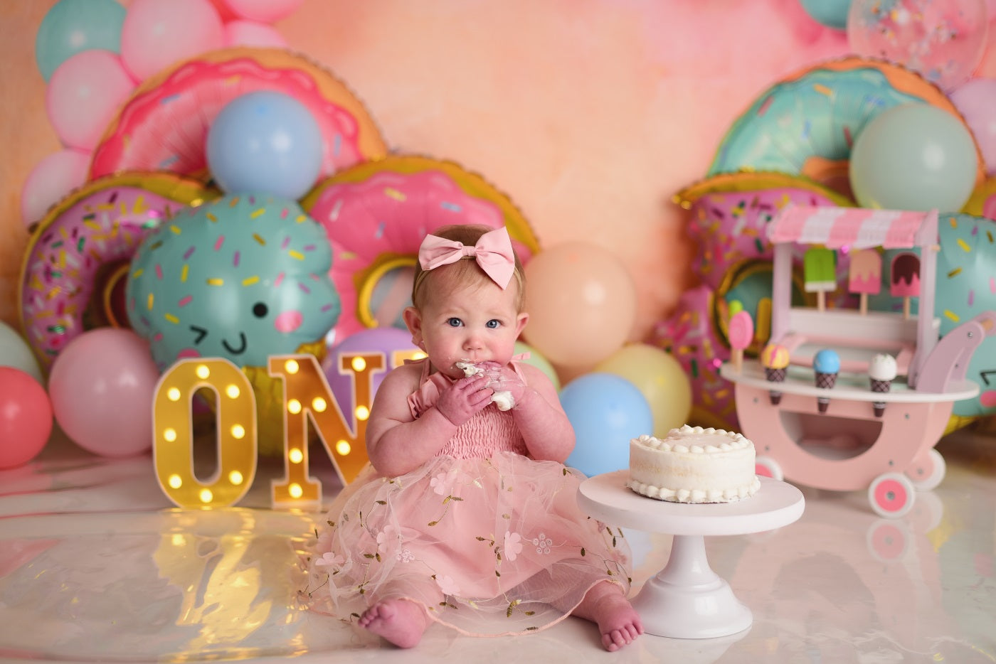 Kate Donut Cake Smash Photo Kit - Kate Backdrop.de