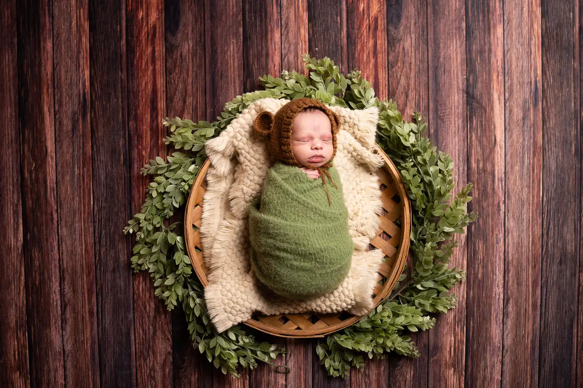 Kate Brown Wood Grain White Wood Plank Textur für Fotografie - Kate Backdrop.de