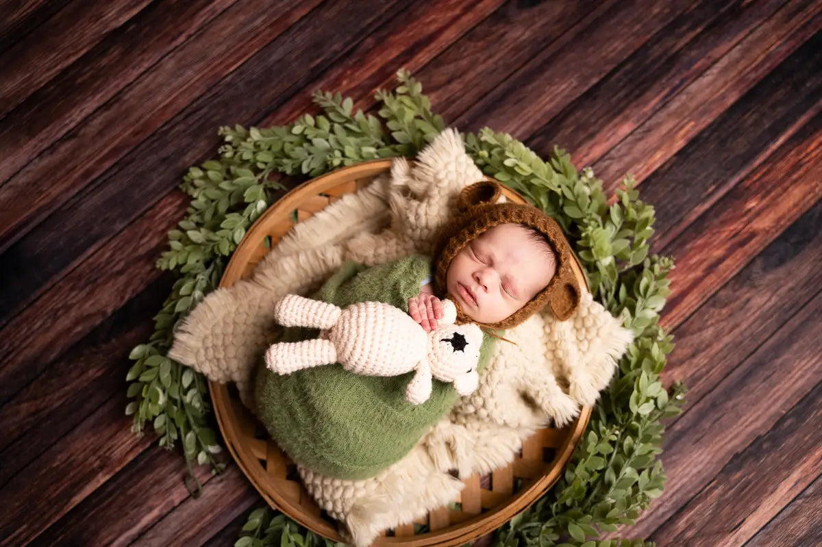 Kate Brown Wood Grain White Wood Plank Textur für Fotografie - Kate Backdrop.de