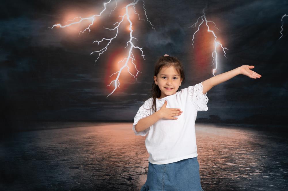 Kate Dunkel Himmel Straße Hintergrund Sport Fotografie Haustier - Kate Backdrop.de