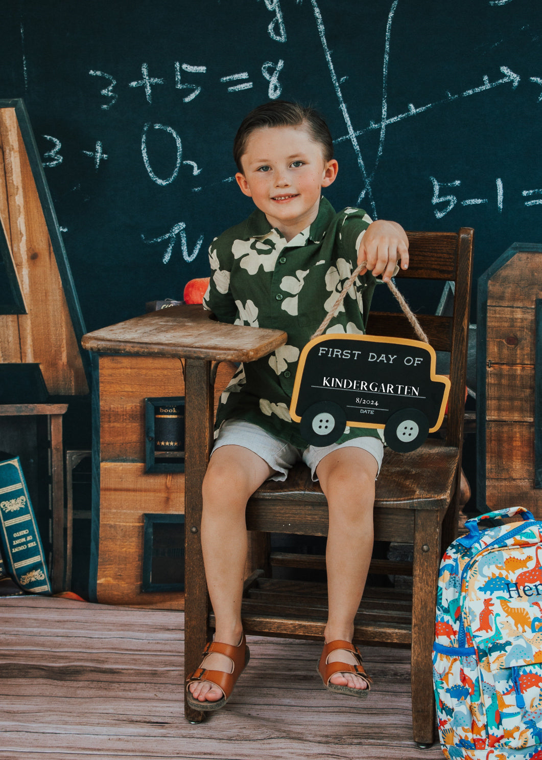 Kate schulanfang Schule Sommer Tafel Hintergrund von Emetselch - Kate Backdrop.de