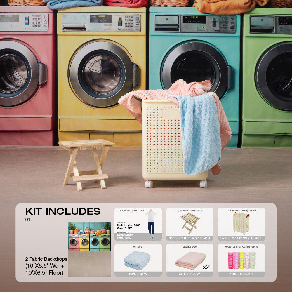 Kate Waschküche Photo Kit - Kate Backdrop.de