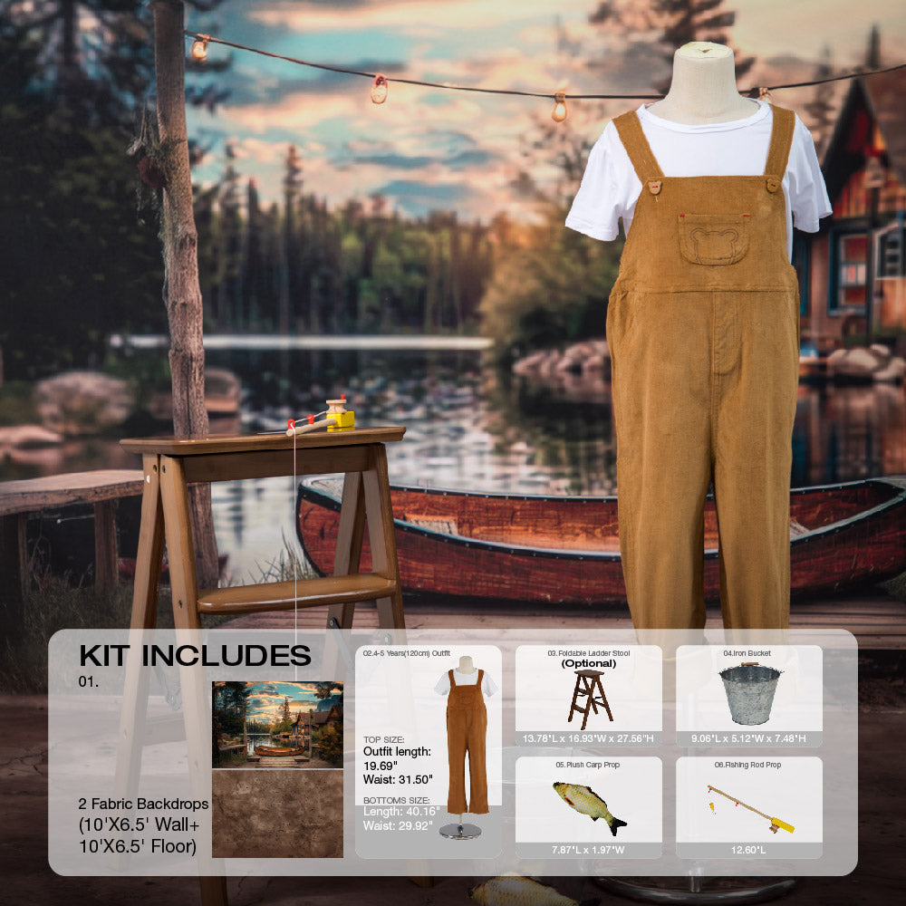 Kate Wild Fishing Foto-Kit - Kate Backdrop.de