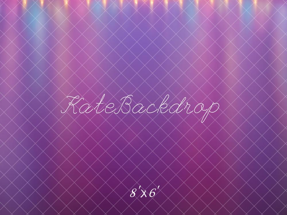 Kate Abstrakt Lichter Vorhang Lila Hintergrund Entworfen von Ashley Paul - Kate Backdrop.de