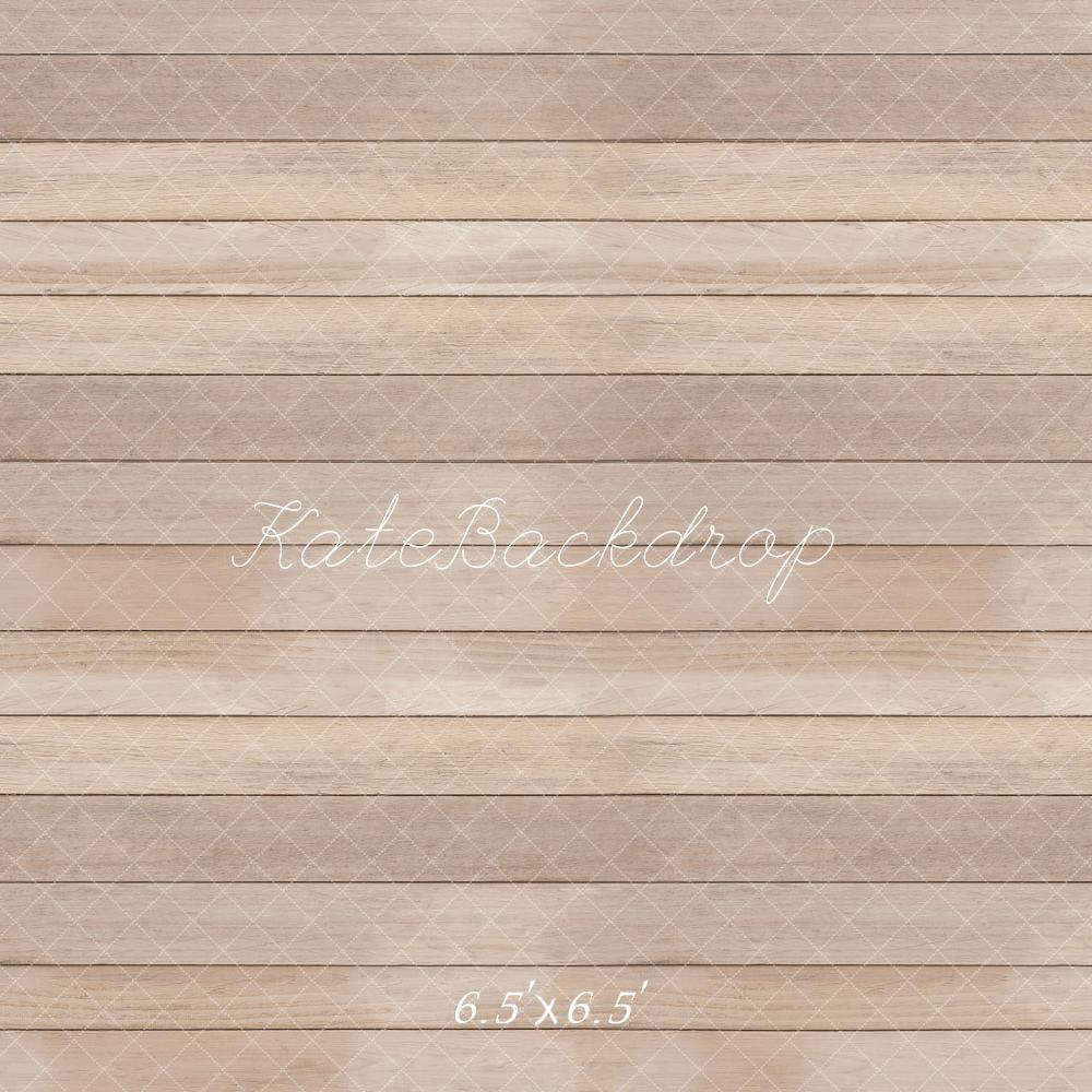 Kate Holz Planken Beige Hintergrund Entworfen von Kate Image