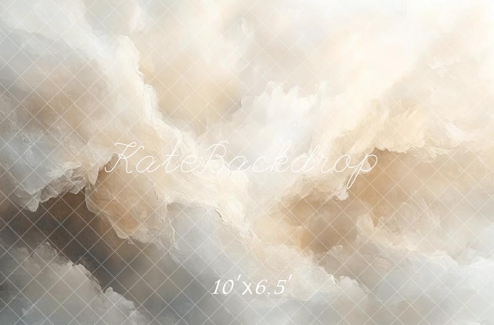 Kate Abstrakt Wolken Pastell Hintergrund Entworfen von Mini MakeBelieve