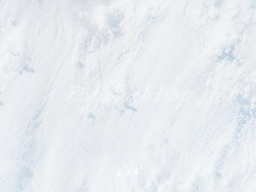 Kate Winter Schnee Textur Weiß Hintergrund Entworfen von Kate Image