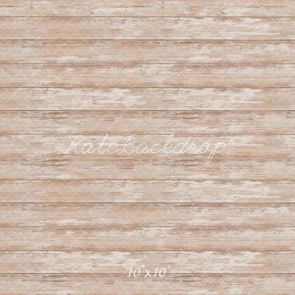 Kate Holz Bretter Shabby Beige Hintergrund Entworfen von Kate Image