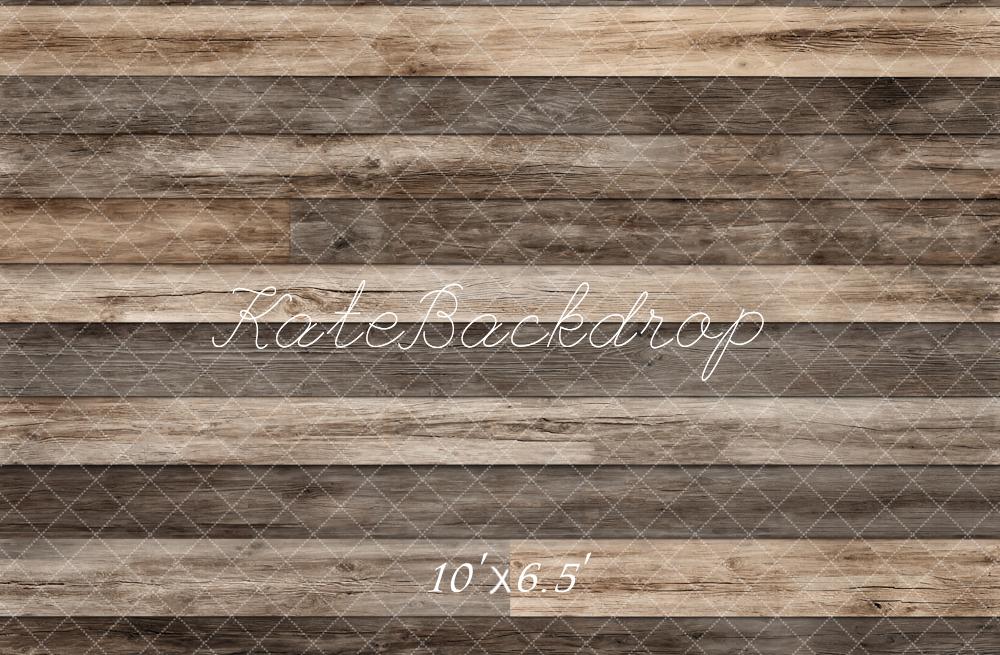 Kate Holz Bretter Braun Vintage Hintergrund Entworfen von Kate Image