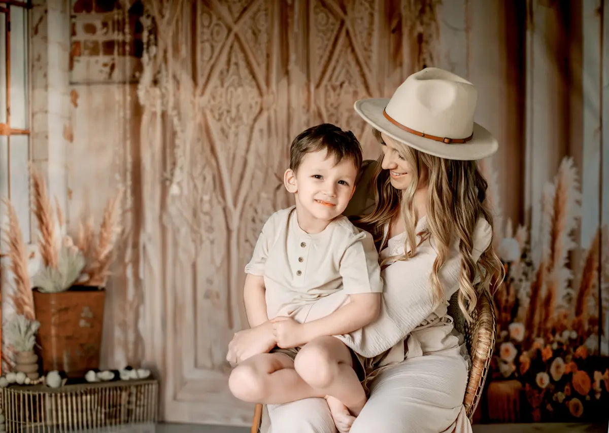 Kate Boho Blume Vorhänge Hintergrund von Emetselch - Kate Backdrop.de
