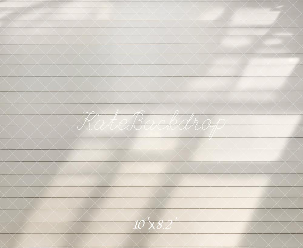 Kate Weiß Holzlatten Lichtreflexion Hintergrund Entworfen von Kate Image - Kate Backdrop.de