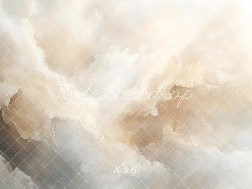 Kate Abstrakt Wolken Pastell Hintergrund Entworfen von Mini MakeBelieve