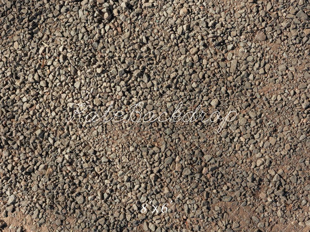 Kate Stein Boden Textur Braun Hintergrund Entworfen von Mini MakeBelieve - Kate Backdrop.de