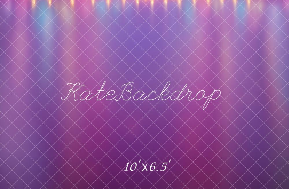 Kate Abstrakt Lichter Vorhang Lila Hintergrund Entworfen von Ashley Paul - Kate Backdrop.de